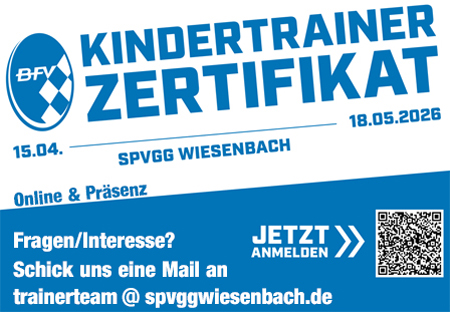 Kindertrainer Zertifikat